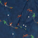 Santa Sleigh Dragons Long Sleeve Button Up Shirt Geek Nerd adult sizing Christmas Print Designs by Nathan