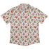 Santas Little Kittens Button Up Shirt Flat Front