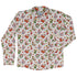 Santas Little Kittens Long Sleeve Button Up Shirt front