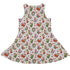 Santas Little Kittens Sleeveless Dress back