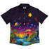 Sci-Fi Island Button Up Shirt - adult sizing - Design By Brigid Ashwood - Fantasy Prints