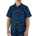 Ready - to - Ship Science DNA Molecules Button Up Shirt Geek Nerd adult sizing fix Ready - to - Ship