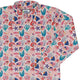 Science Cute Marine Biology Pink Long Sleeve Button Up Shirt Geek Nerd adult sizing Animal Patterns FLOW DESC WRITING