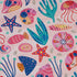 Science Cute Marine Biology Pink Button Up Shirt - adult sizing - Animal Patterns - science print