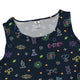 Science Dna Molecules Dark Navy Dress Geek Nerd lx - C science print