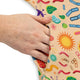 Science Detailed Microbes Pink Orange Dress Geek Nerd lx - C science print