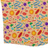 Science Detailed Microbes Pink Orange Button Up Shirt - adult sizing - science print -
