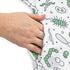 Science Green Microbes White Dress Geek Nerd lx - C science print