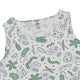 Science Green Microbes White Dress Geek Nerd lx - C science print