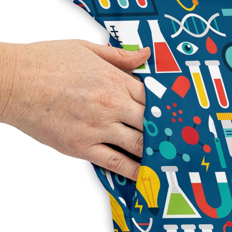 Science Lab Blue Science Dress Geek Nerd lx - C science print