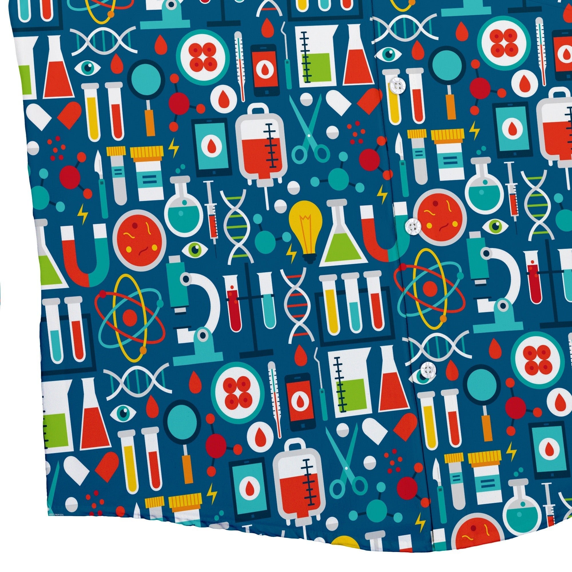 Science Button Up Shirts