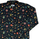 Science Love Long Sleeve Button Up Shirt Geek Nerd adult sizing Design by Tobe Fonseca FLOW DESC WRITING