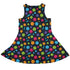 Science Microbiology Rainbow Navy Dress Geek Nerd lx - C science print