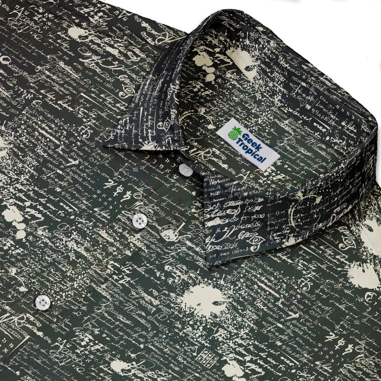 Scripted Ink Button Up Shirt - adult sizing - Book Prints -