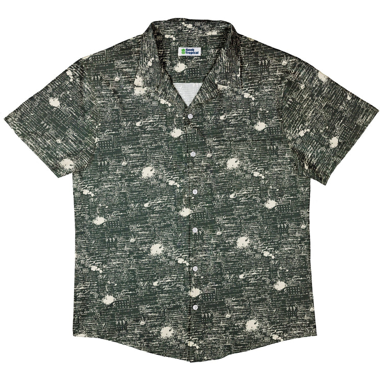 Scripted Ink Button Up Shirt - adult sizing - Book Prints -