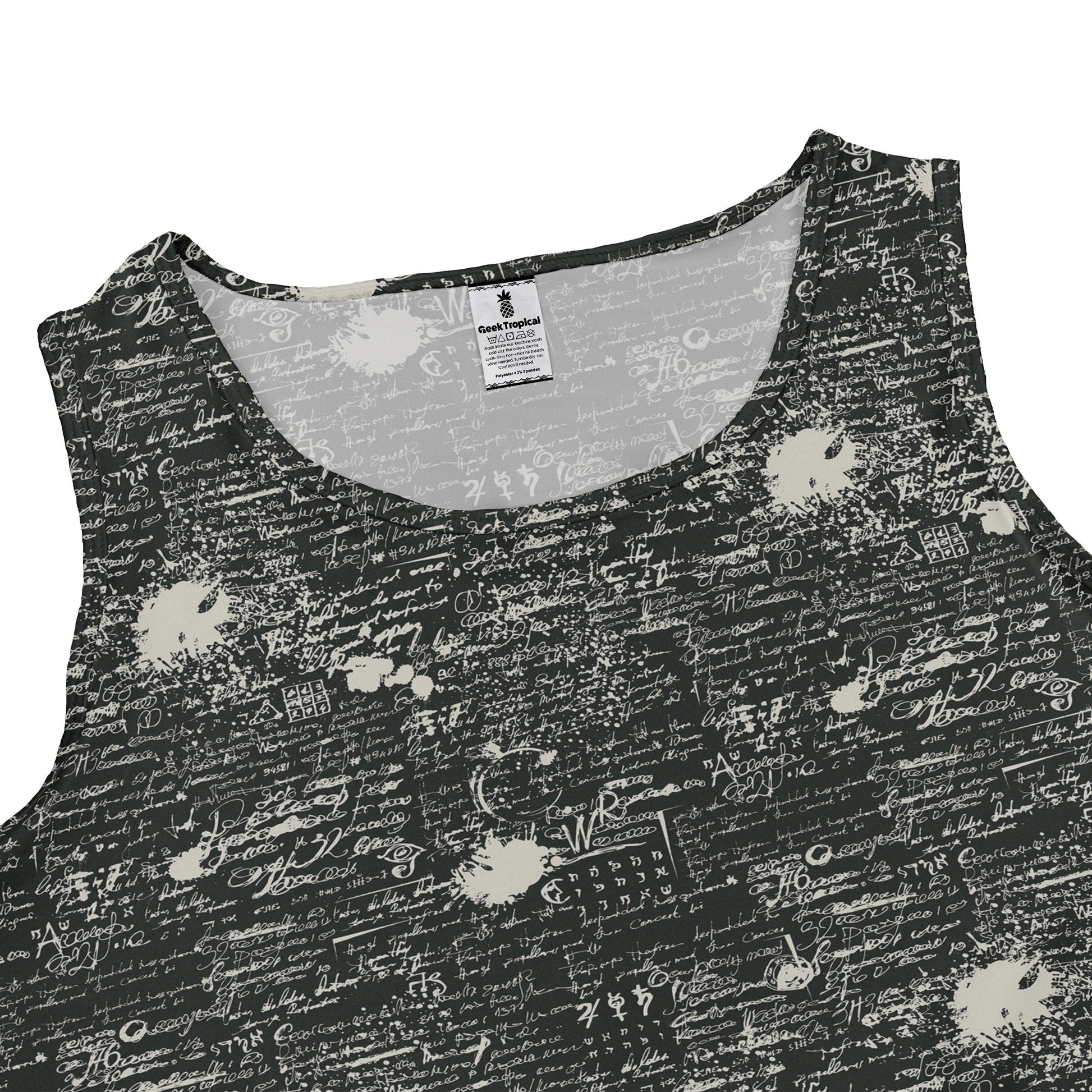 Scripted Ink Dress Geek Nerd Book Prints lx - C