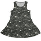 Scripted Ink Dress Geek Nerd Book Prints lx - C