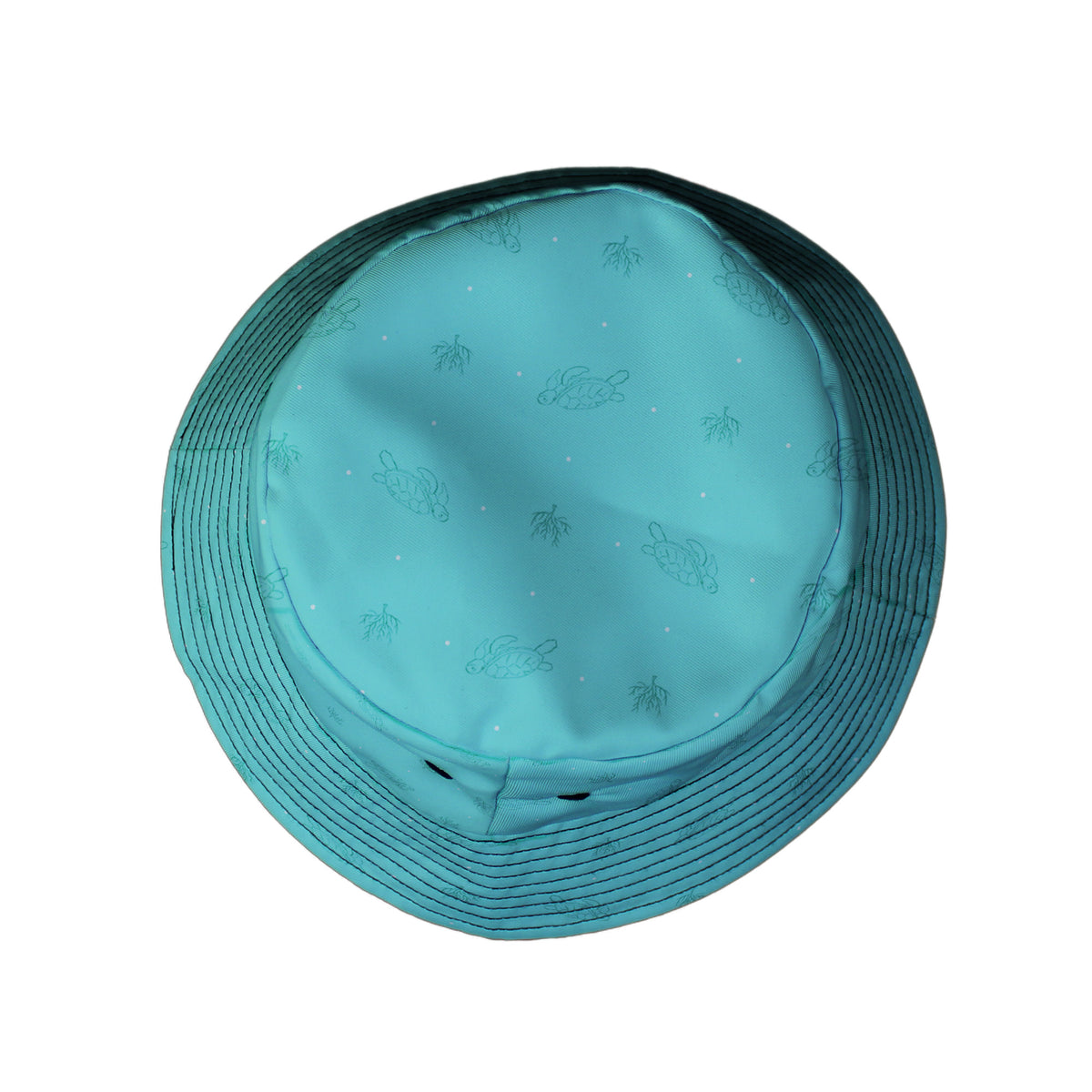 Sea Turtle Life Bucket Hat Top View