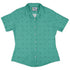 Sea Turtle Life Curvy Button Up Shirt womens front