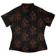 Serpent and Rose Curvy Button Up Shirt Geek Nerd 0925 All Adult Button Up Shirts Animal Patterns