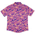 Serpent of the Sea Pink Anime Button Up Shirt - adult sizing - Anime - Design by Claire Murphy