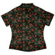 Serpentine Blossom Curvy Button Up Shirt Geek Nerd 0925 All Adult Button Up Shirts Animal Patterns