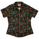 Serpentine Blossom Curvy Button Up Shirt Geek Nerd 0925 All Adult Button Up Shirts Animal Patterns