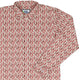 Shakespeare Red Macbeth Long Sleeve Button Up Shirt Geek Nerd adult sizing Book Prints FLOW DESC WRITING