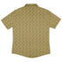 Shakespeare Tan Monochrome Button Up Shirt - adult sizing - Book Prints - Simple Patterns