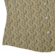 Shakespeare Tan Monochrome Curvy Button Up Shirt Geek Nerd Book Prints Simple Patterns women
