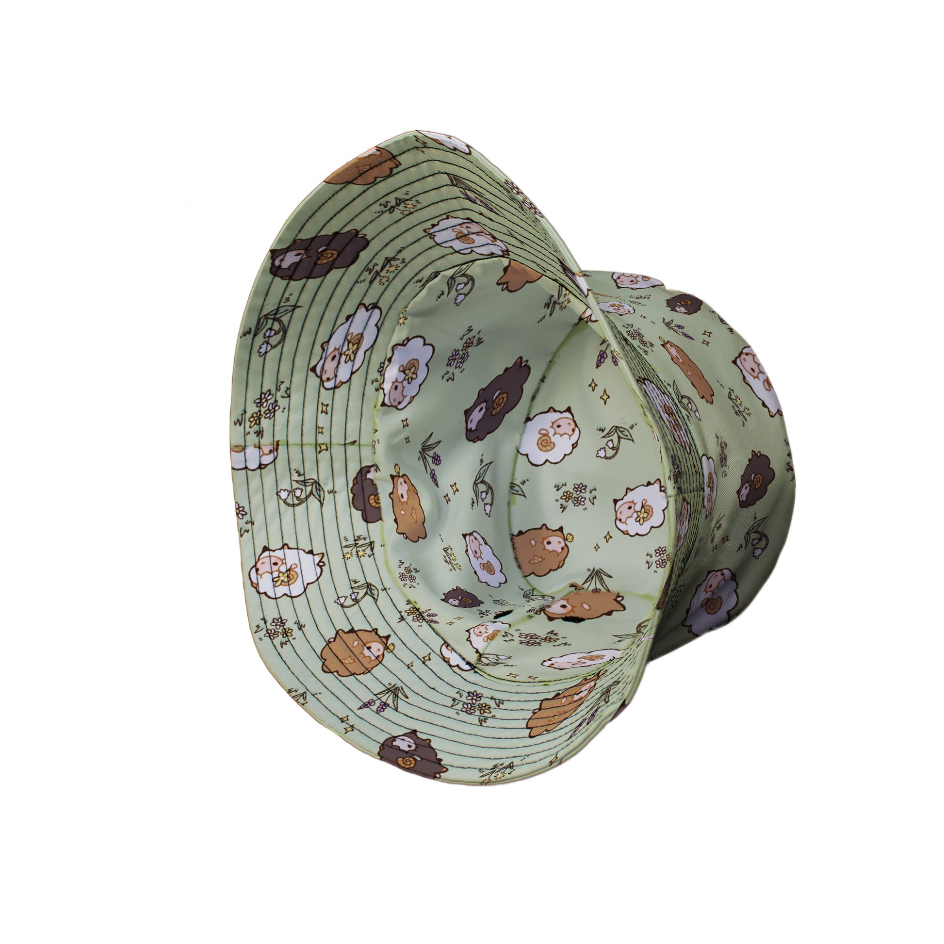 Sheep Meadows Bucket Hat Side View