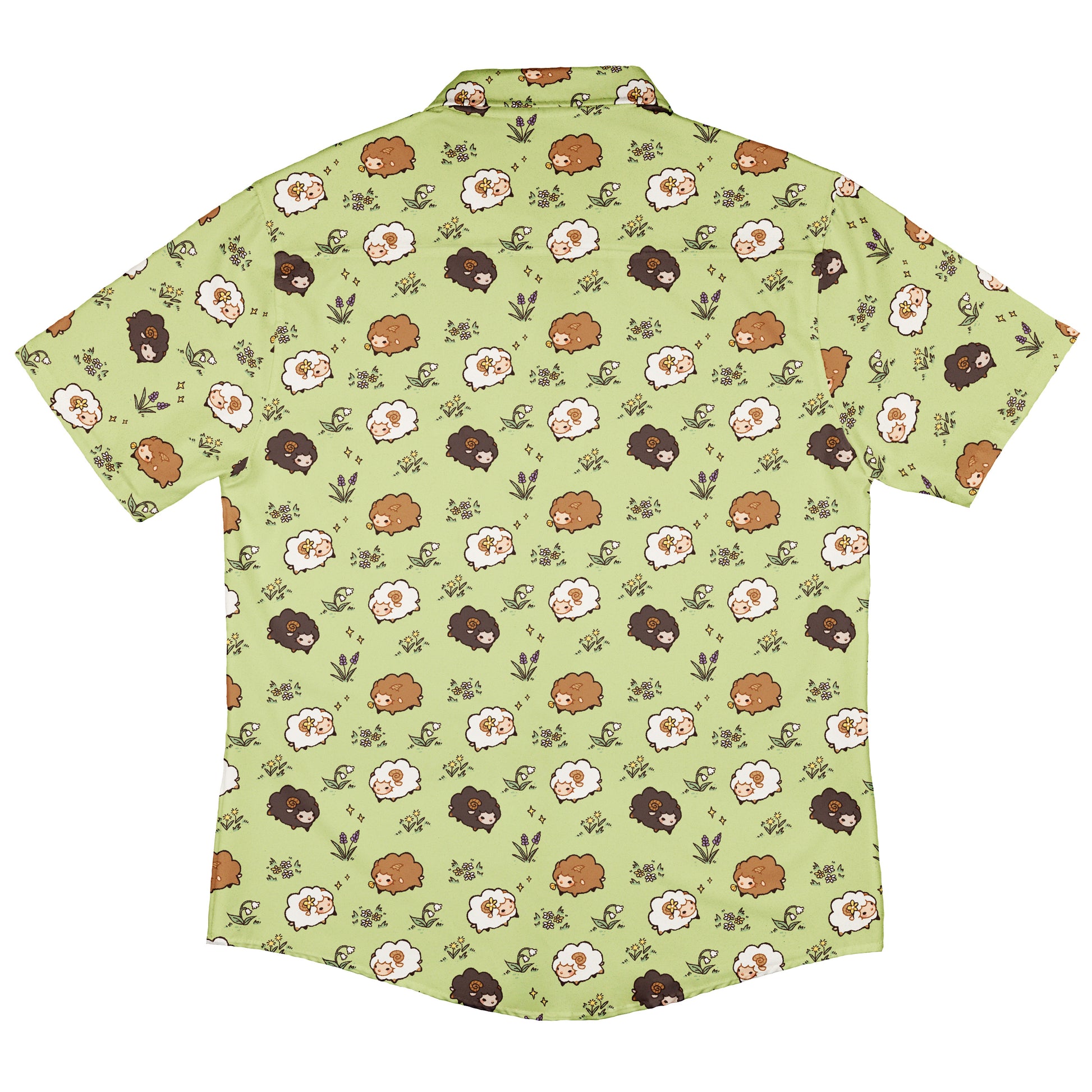 Sheep Meadows Button Up Shirt Back