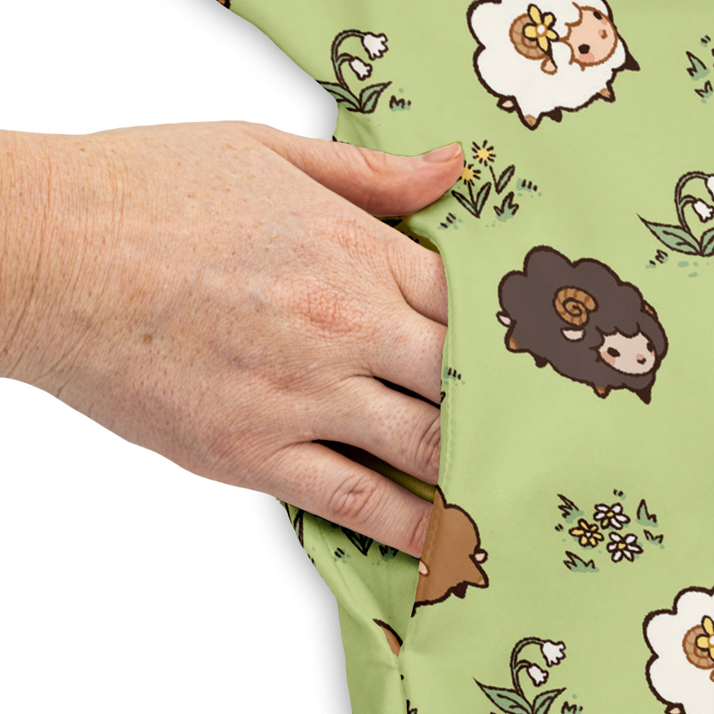 Sheep Meadows Sleeveless Dress Pocket