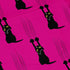 Silly Cat astrophe Pink Button Up Shirt Pocket