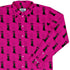 Silly Cat astrophe Pink Long Sleeve Button Up Shirt cover