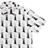 Silly Cat astrophe White Button Up Shirt Top Corner