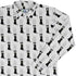 Silly Cat astrophe White Long Sleeve Button Up Shirt cover