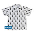 Silly Cat astrophe White Youth Hawaiian Shirt Front