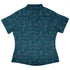Simple Machines Dark Curvy Button Up Shirt womens back