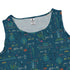 Simple Machines Dark Sleeveless Dress close front