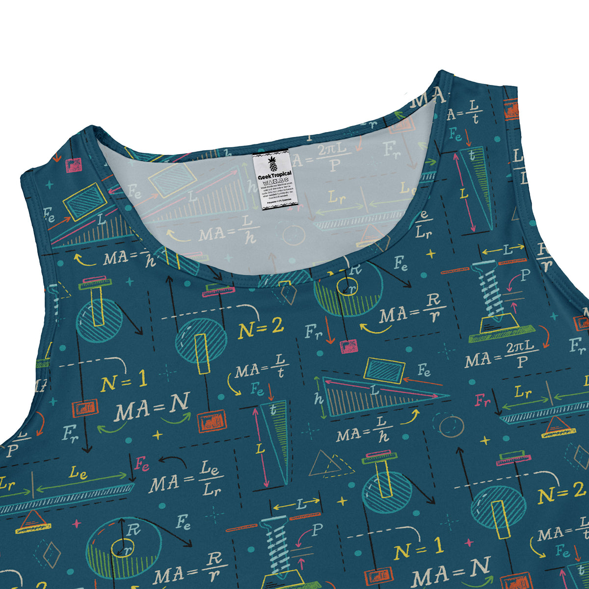 Simple Machines Dark Sleeveless Dress close front