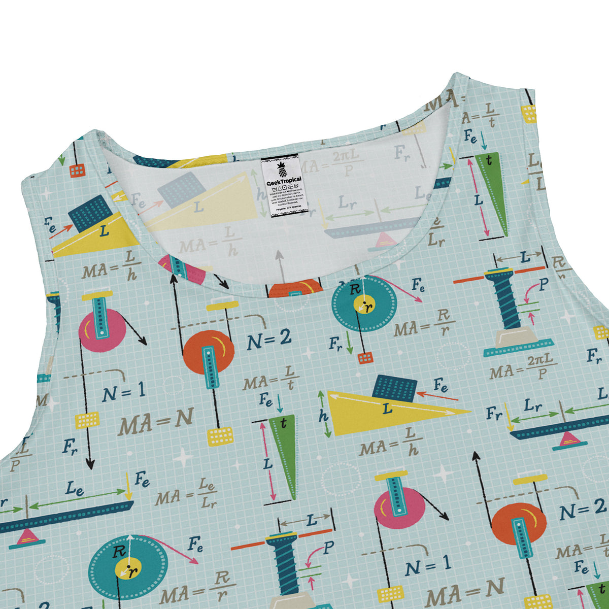 Simple Machines Light Sleeveless Dress close front