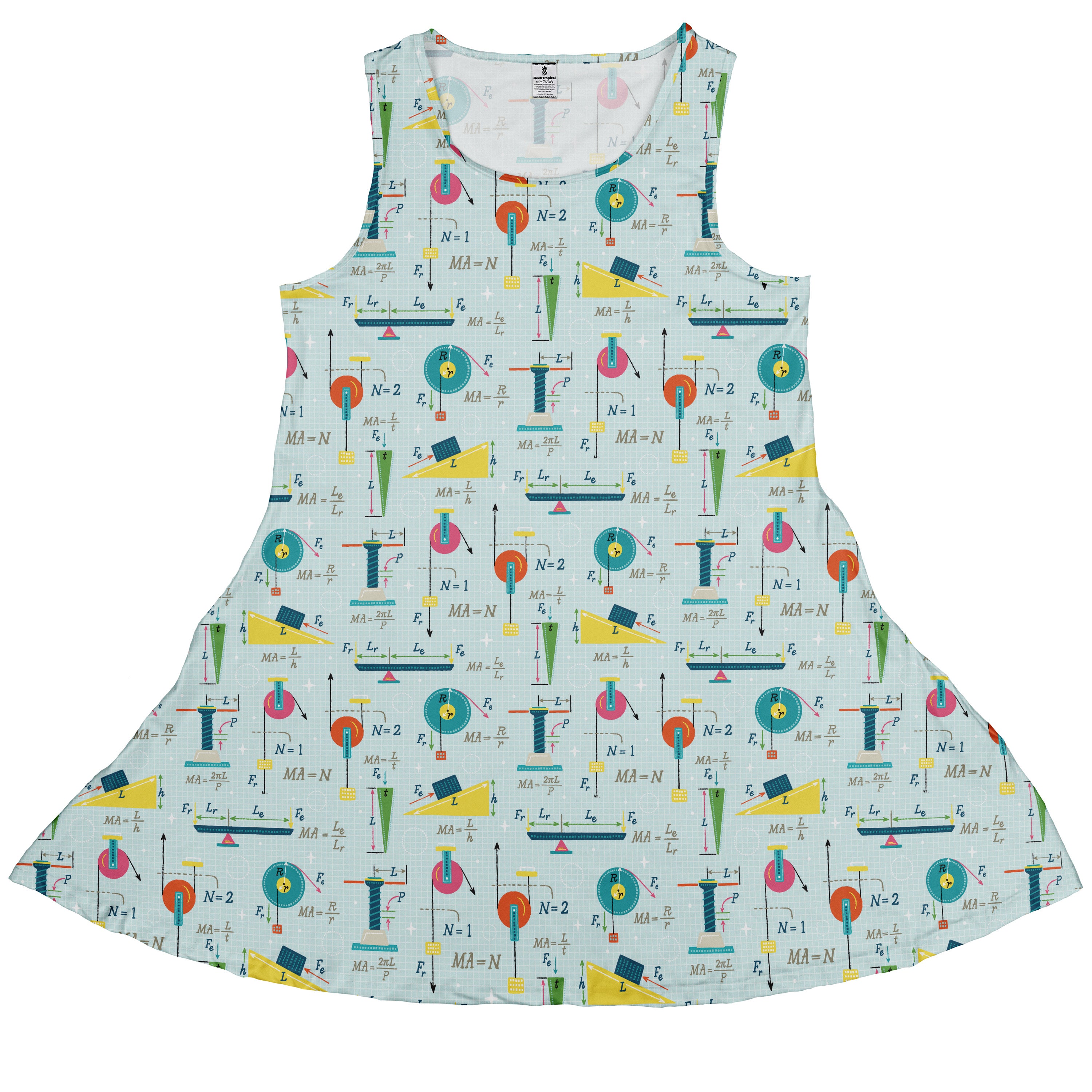 Simple Machines Light Sleeveless Dress front