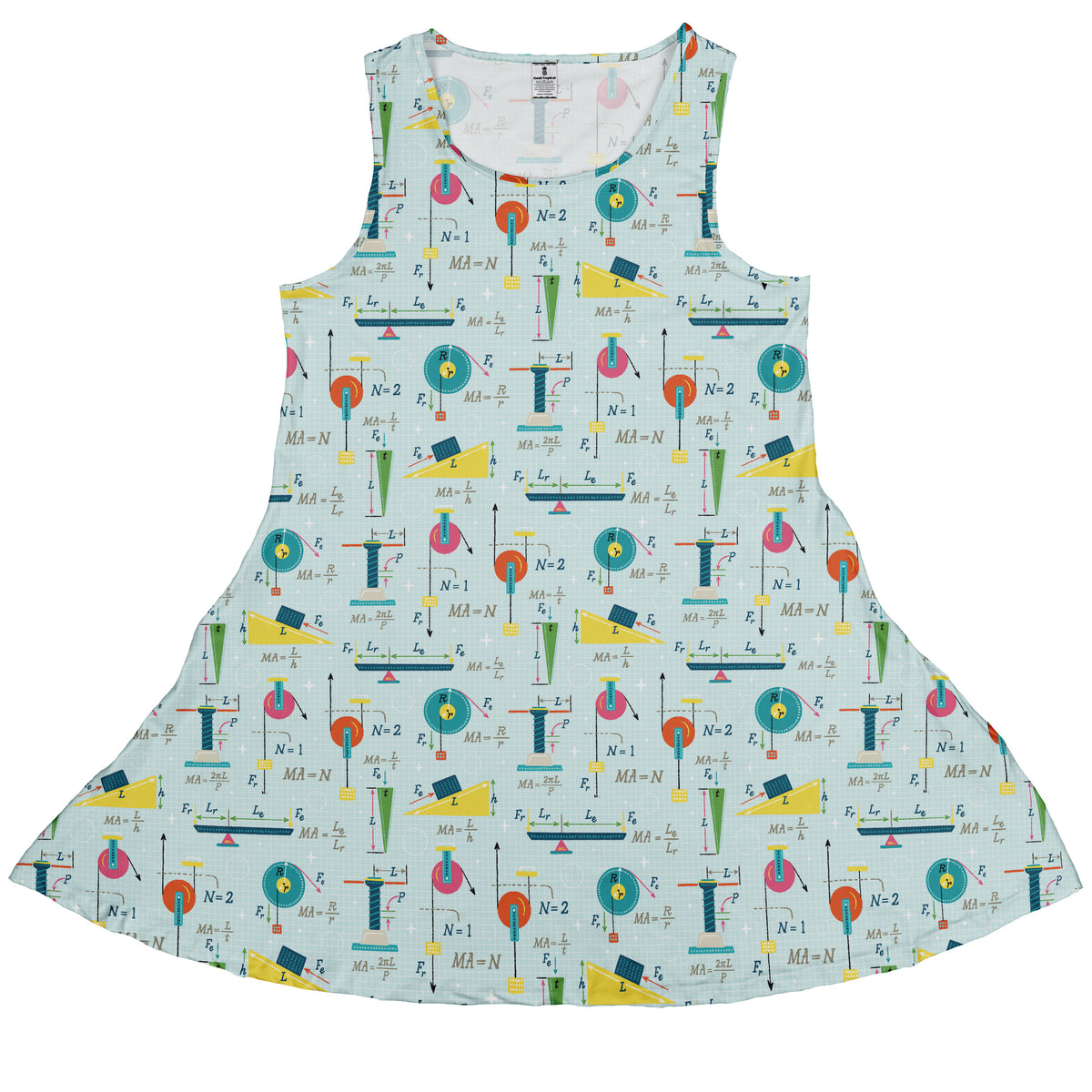 Simple Machines Light Sleeveless Dress front
