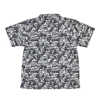 Skeleton Cat Love Youth Hawaiian Shirt Geek Nerd 0925 Animal Patterns Design by Tobe Fonseca