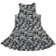 Skeleton Cat Love Dress Geek Nerd 0925 Animal Patterns Design by Tobe Fonseca