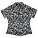 Skeleton Cat Love Curvy Button Up Shirt Geek Nerd 0925 All Adult Button Up Shirts Animal Patterns