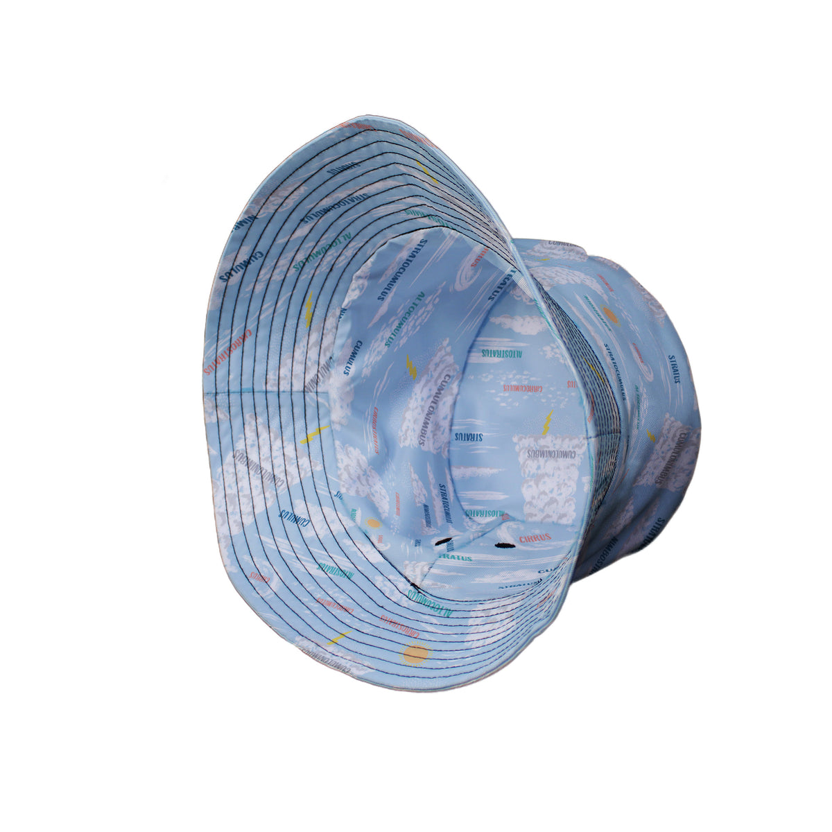 Sky Field Guide Bucket Hat Side View