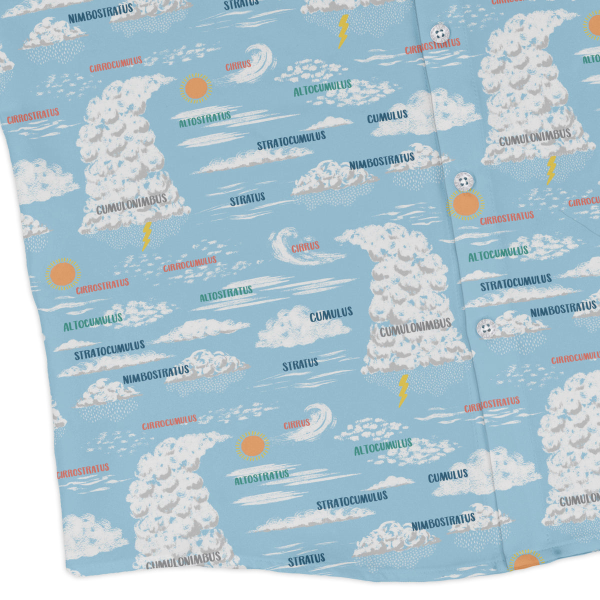 Sky Field Guide Long Sleeve Button Up Shirt corner