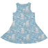 Sky Field Guide Sleeveless Dress back
